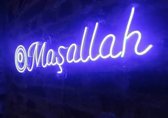 Maşallah LED Neon Yazı, Uşak
