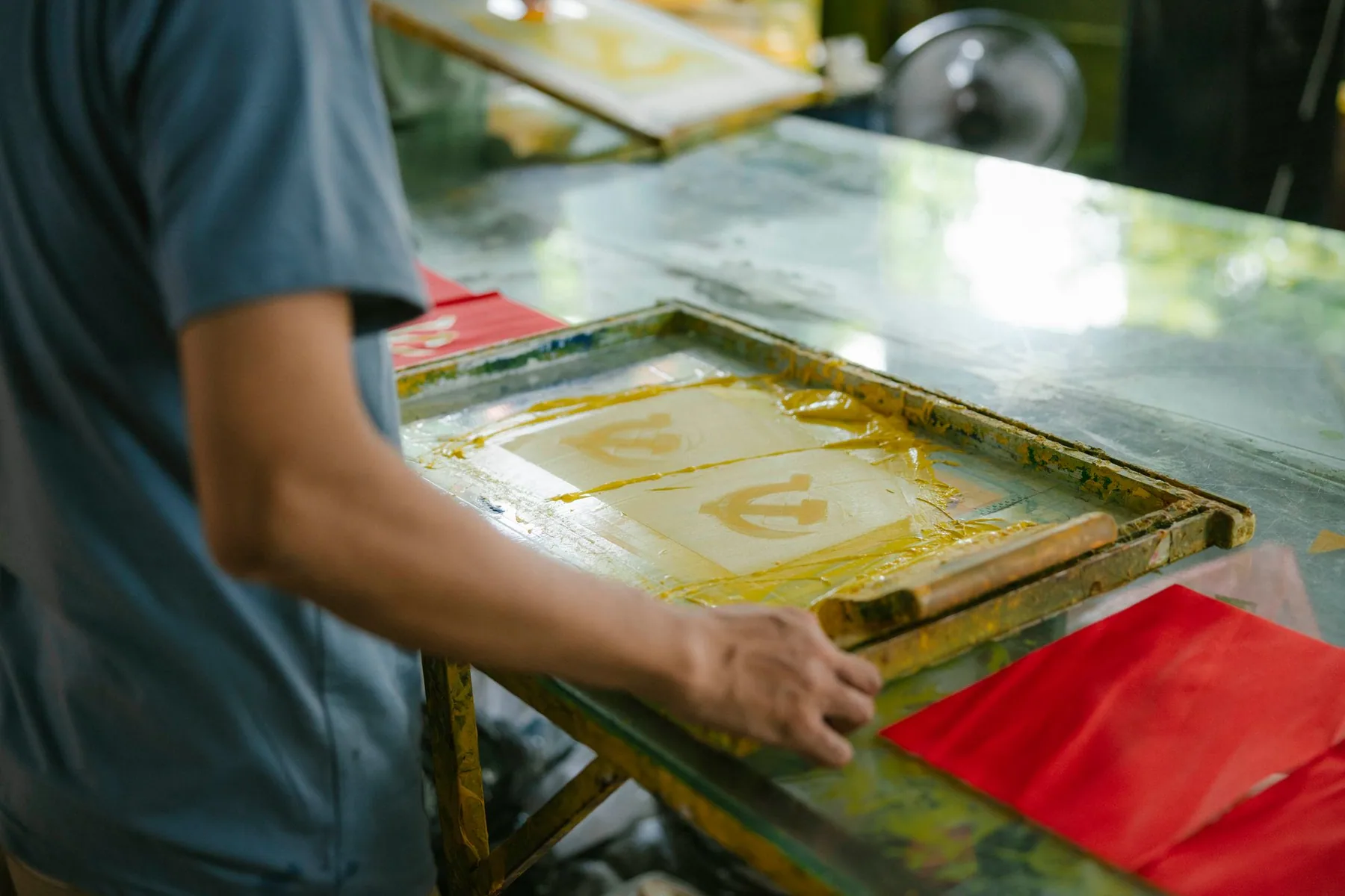Serigrafi Levha Baskı, Uşak