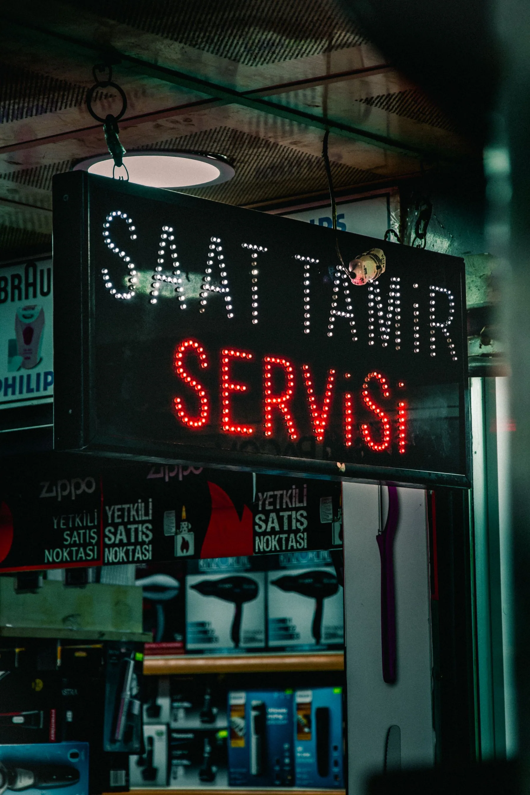 Kayan Yazı LED Tabela, Uşak